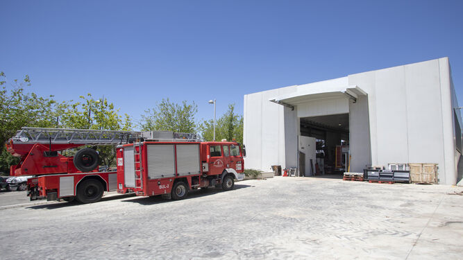 Imagen de archivo de un contingente de bomberos