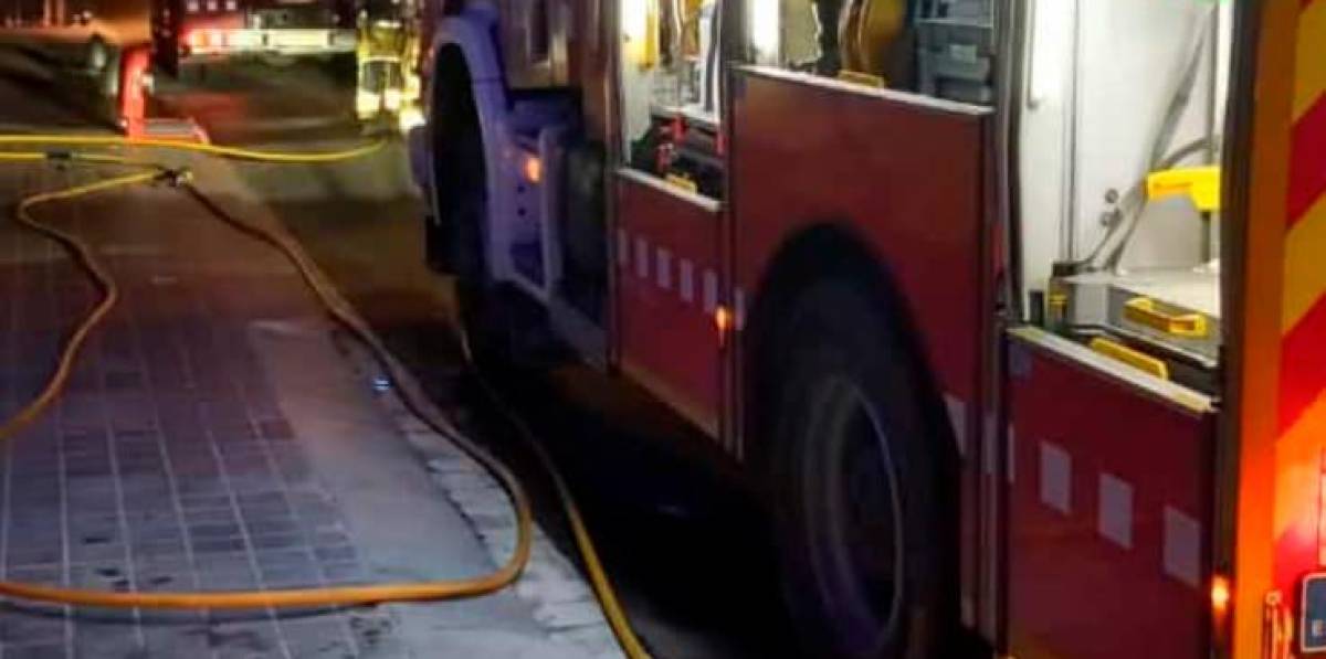 Incendio en un bar de Reus