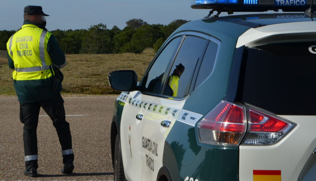 Cazado en Zamora conduciendo a 160 kilómetros por hora en un tramo de 70
