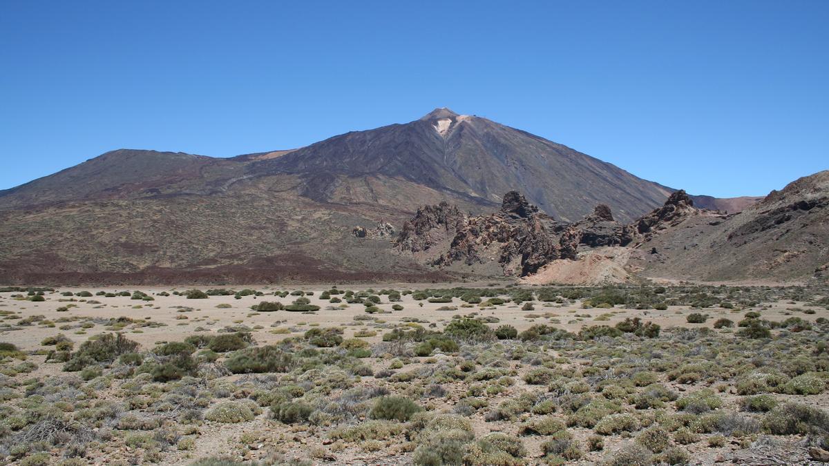 Llanos de Ucanca, en el Parque Nacional de El Teide.