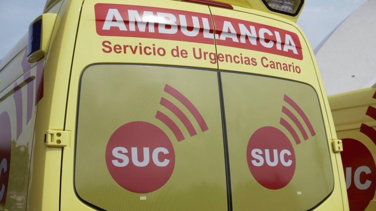 Ambulancia medicalizada del SUC.