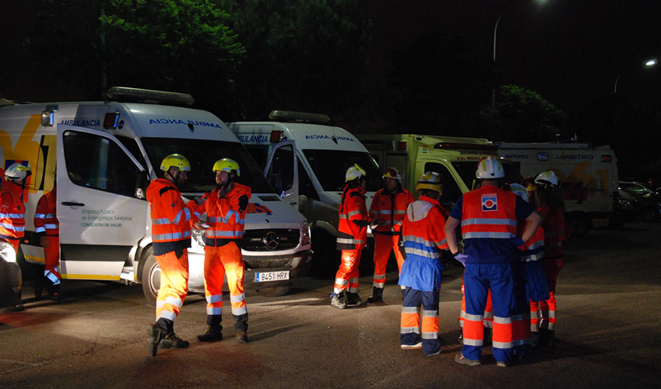Un trabajador resulta herido de gravedad tras caer desde un andamio a seis metros de altura