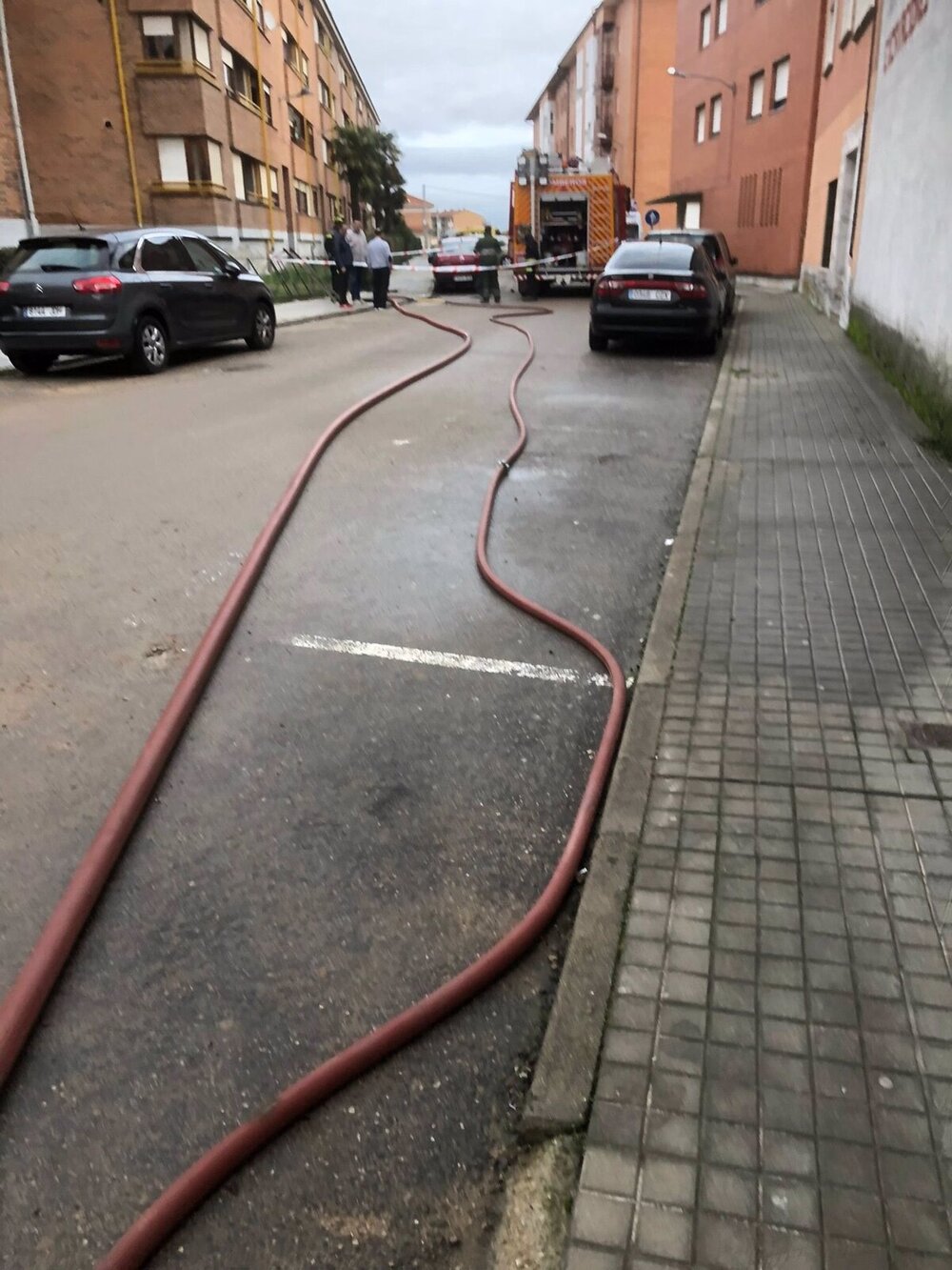 Una inundación afecta al suministro eléctrico en Tordesillas