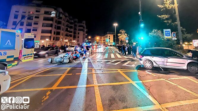 Lugar en el que se produjo el accidente.