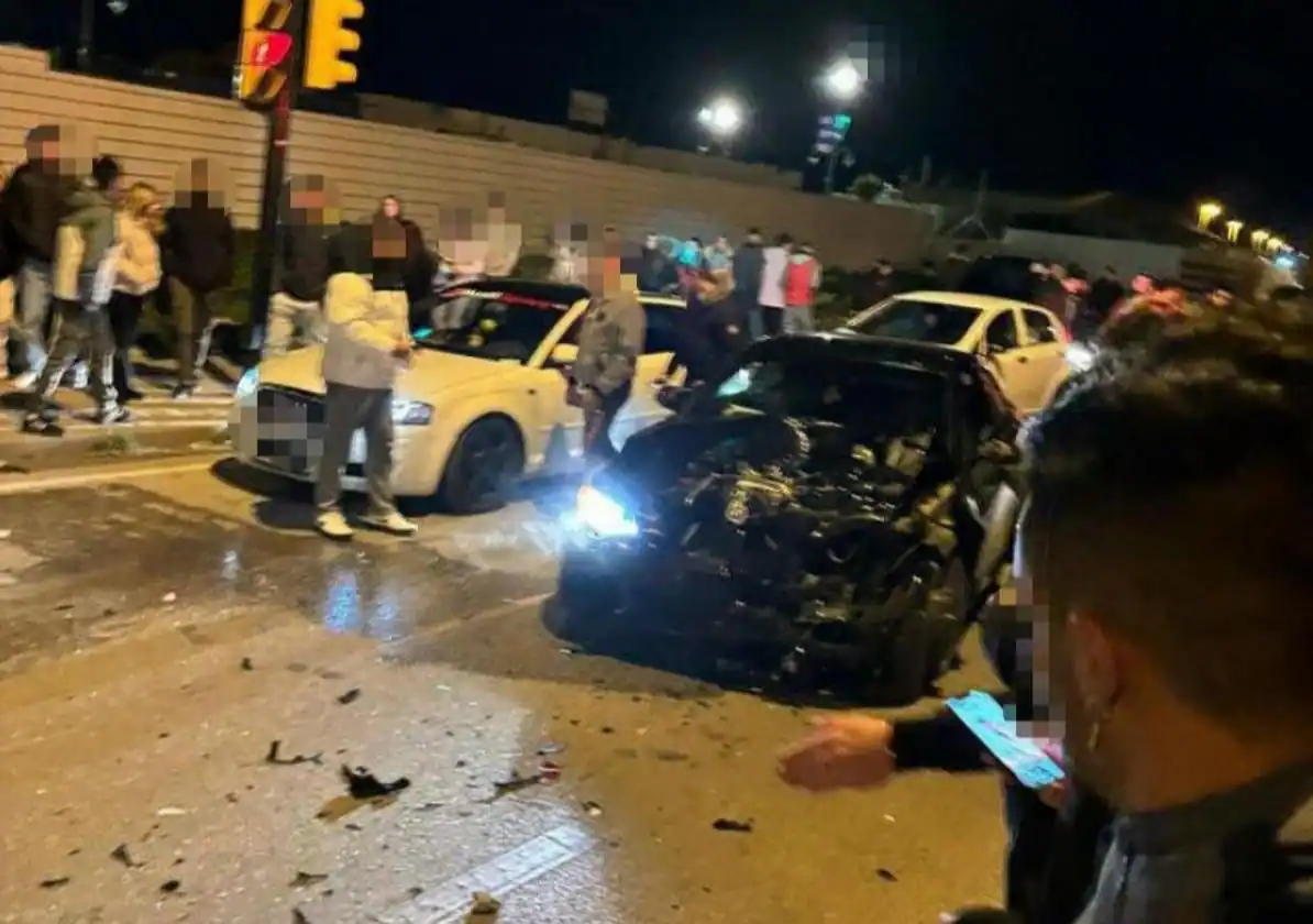 Carreras ilegales: el conductor que causó el accidente con un menor herido circulaba a 150 km/h por una vía urbana