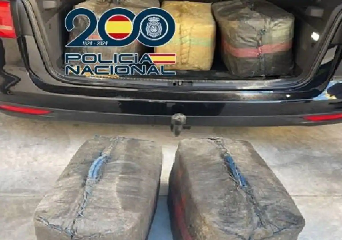 Desmantelado grupo criminal dedicado al acopio y distribución de hachís en Granada
