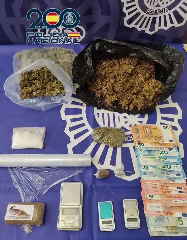 Detenido en Benalmádena por vender hachís y marihuana en el entorno de centros educativos