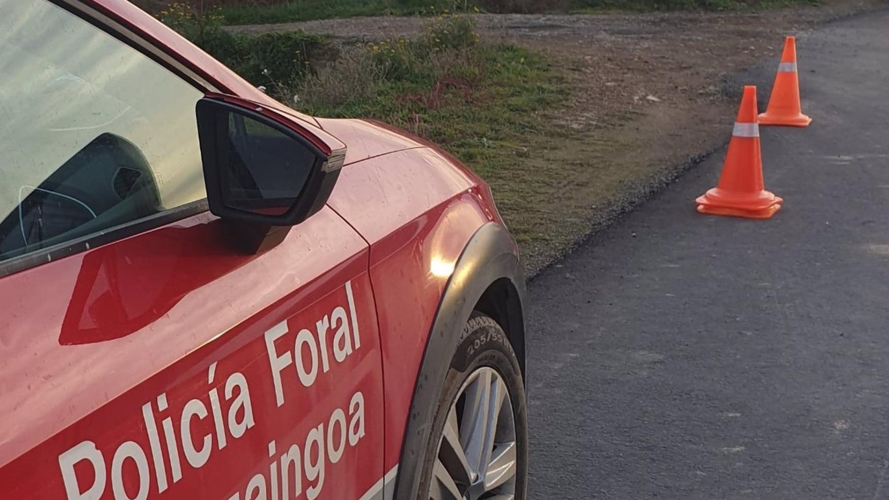Sale a la calle en Navarra con una escopeta de aire comprimido bajo los efectos de sustancias