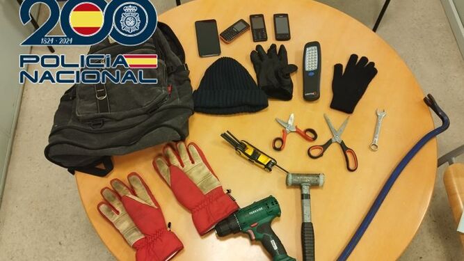 Detenidos tres presuntos atracadores de parquímetros gracias a la colaboración ciudadana