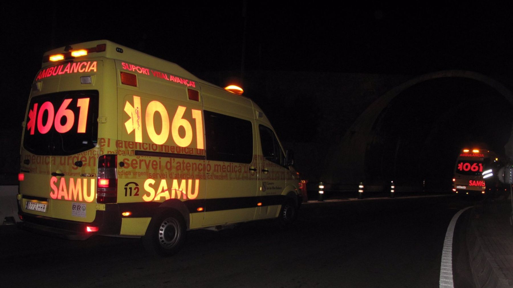 Muere un hombre de 35 años tras chocar en coche contra un muro en Playa de Palma