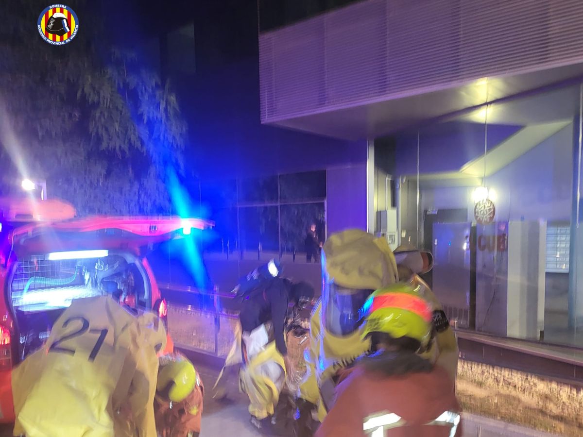 Susto en Paterna por una fuga de amoníaco 2