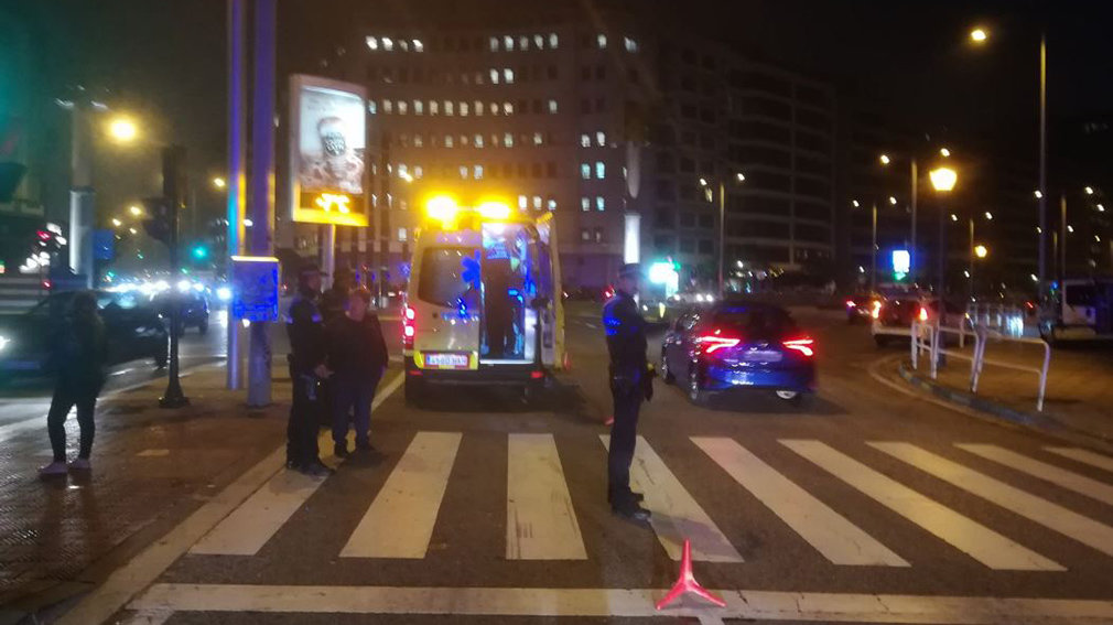 Dramático atropello a un hombre de 71 años en un paso de peatones en Pamplona: está herido grave