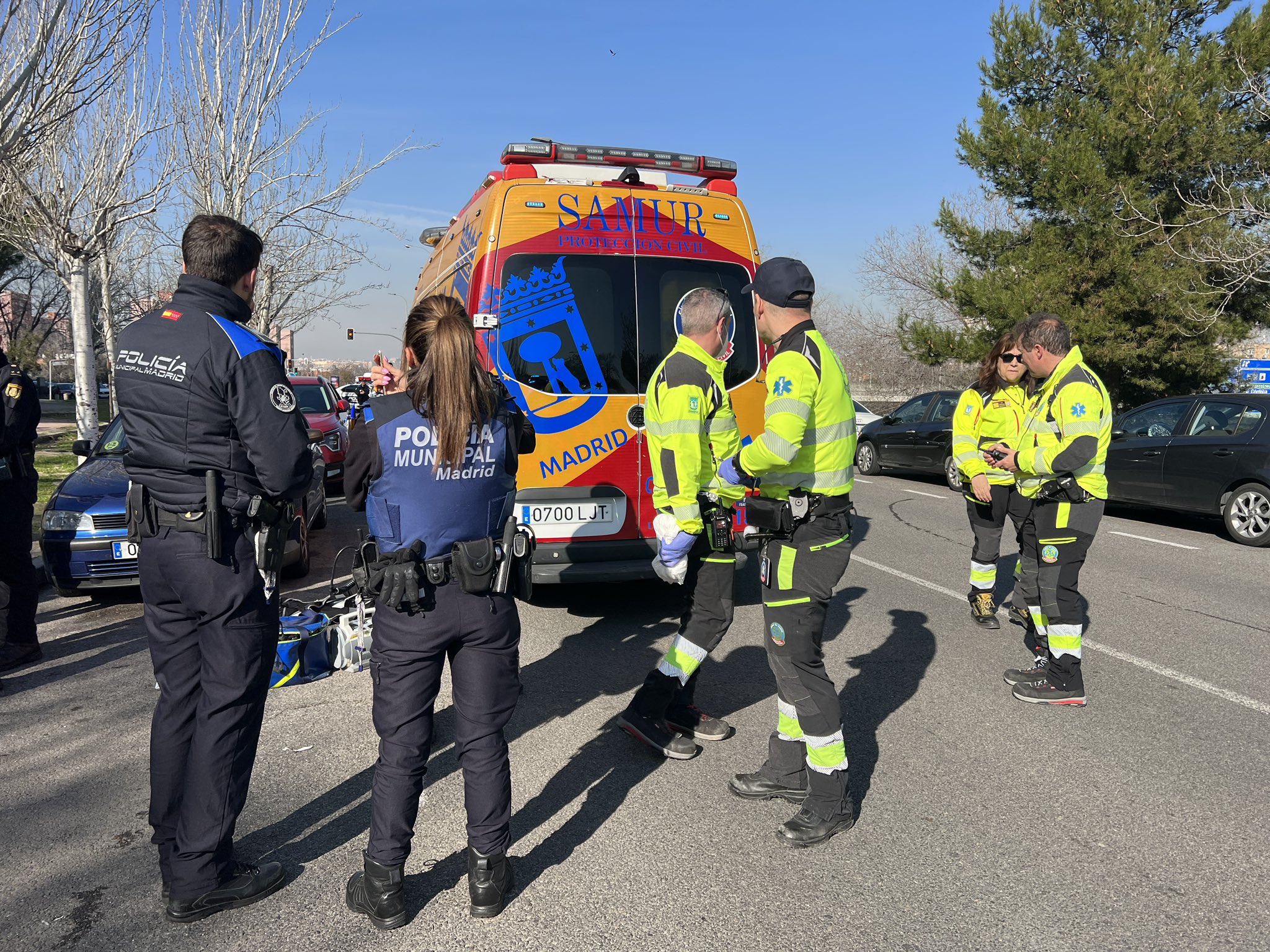 MADRID/ Detenido el hombre que cayó de un 5º cuando se descolgaba con un atado de ropa