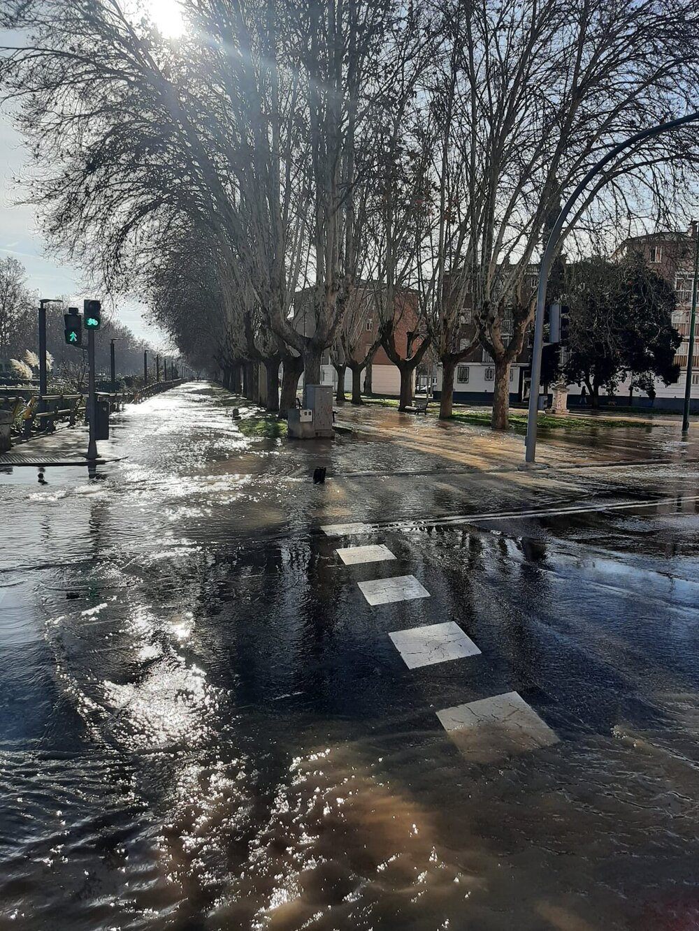 La rotura del anillo mil resta presión de agua en la ciudad