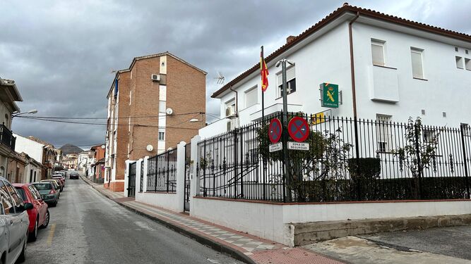 Imagen del cuartel de la Guardia Civil en Atarfe