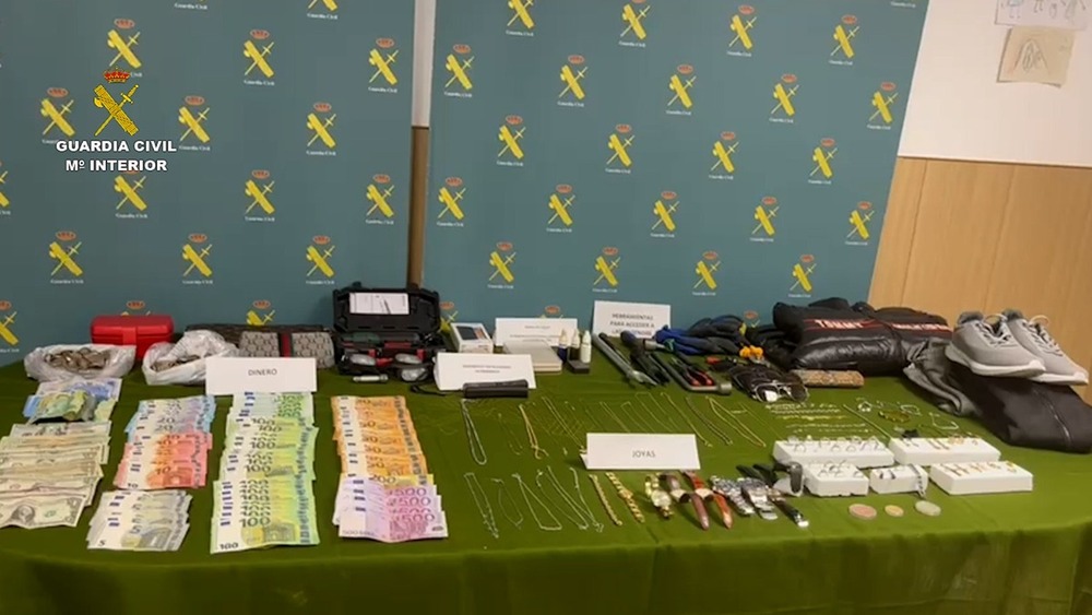 Desmantelado un grupo que asaltó viviendas en Valladolid