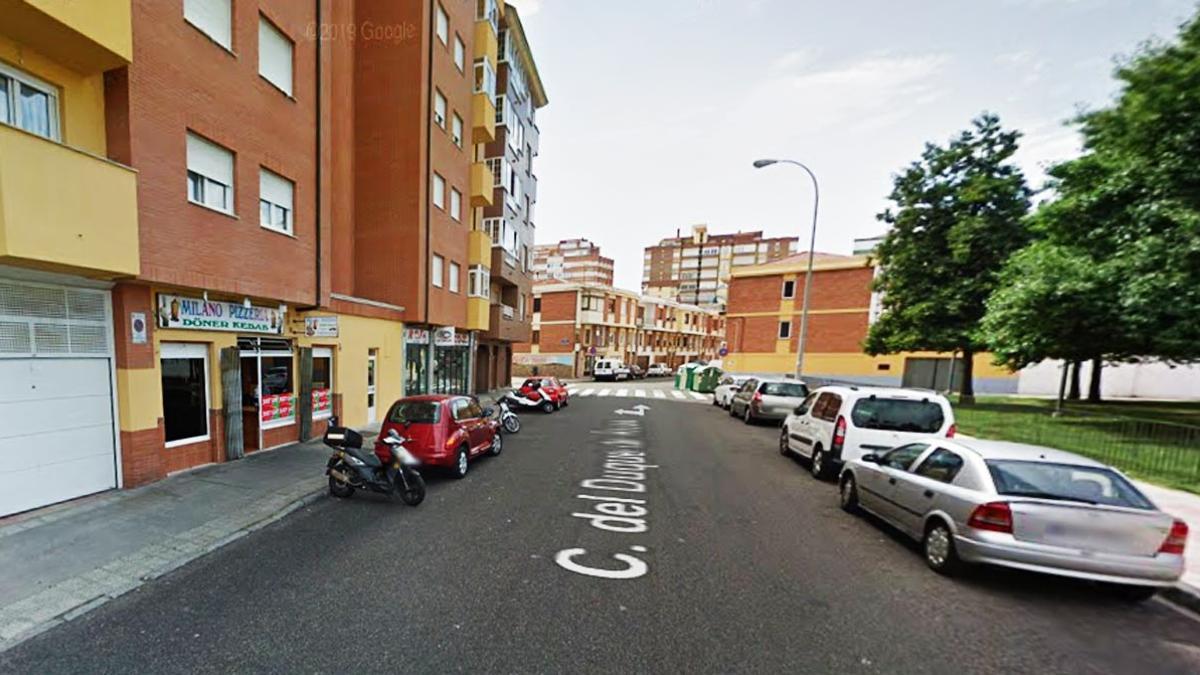 Calle del Duque de Rivas en León.