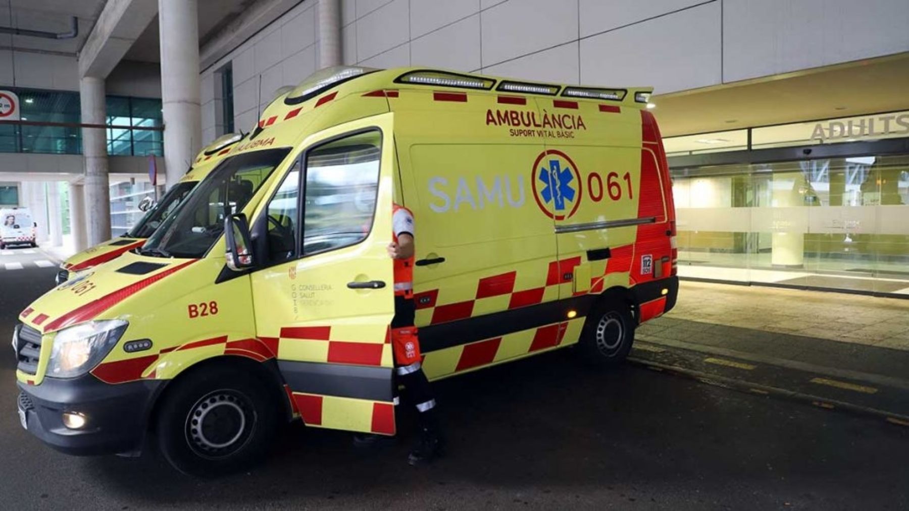 Herido un niño de dos años atropellado en un parking de Palma tras soltarse de la mano de su madre