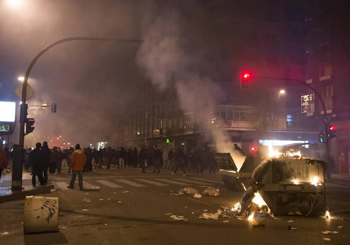 Las diez claves de los disturbios de Gamonal