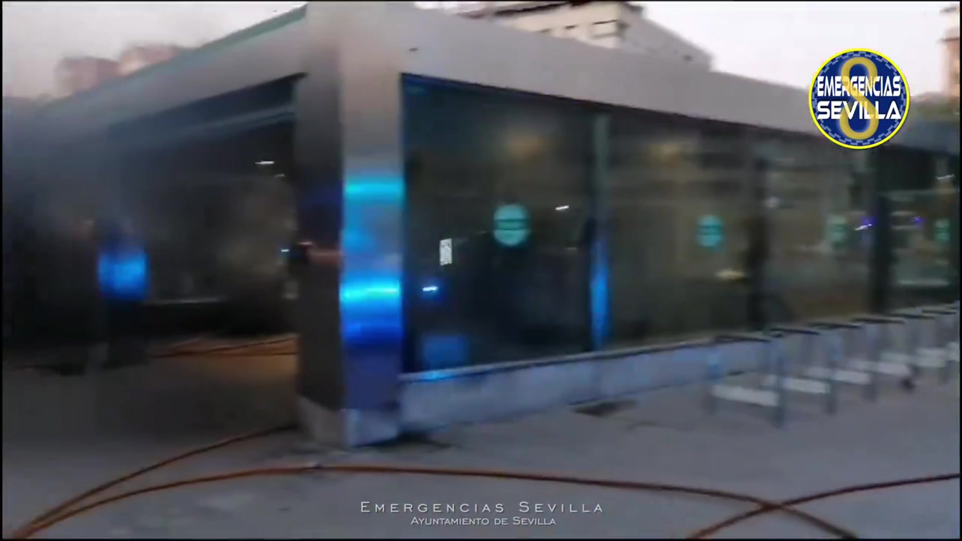 Reabre tras cinco horas la estación de San Bernardo por el incendio de las escaleras