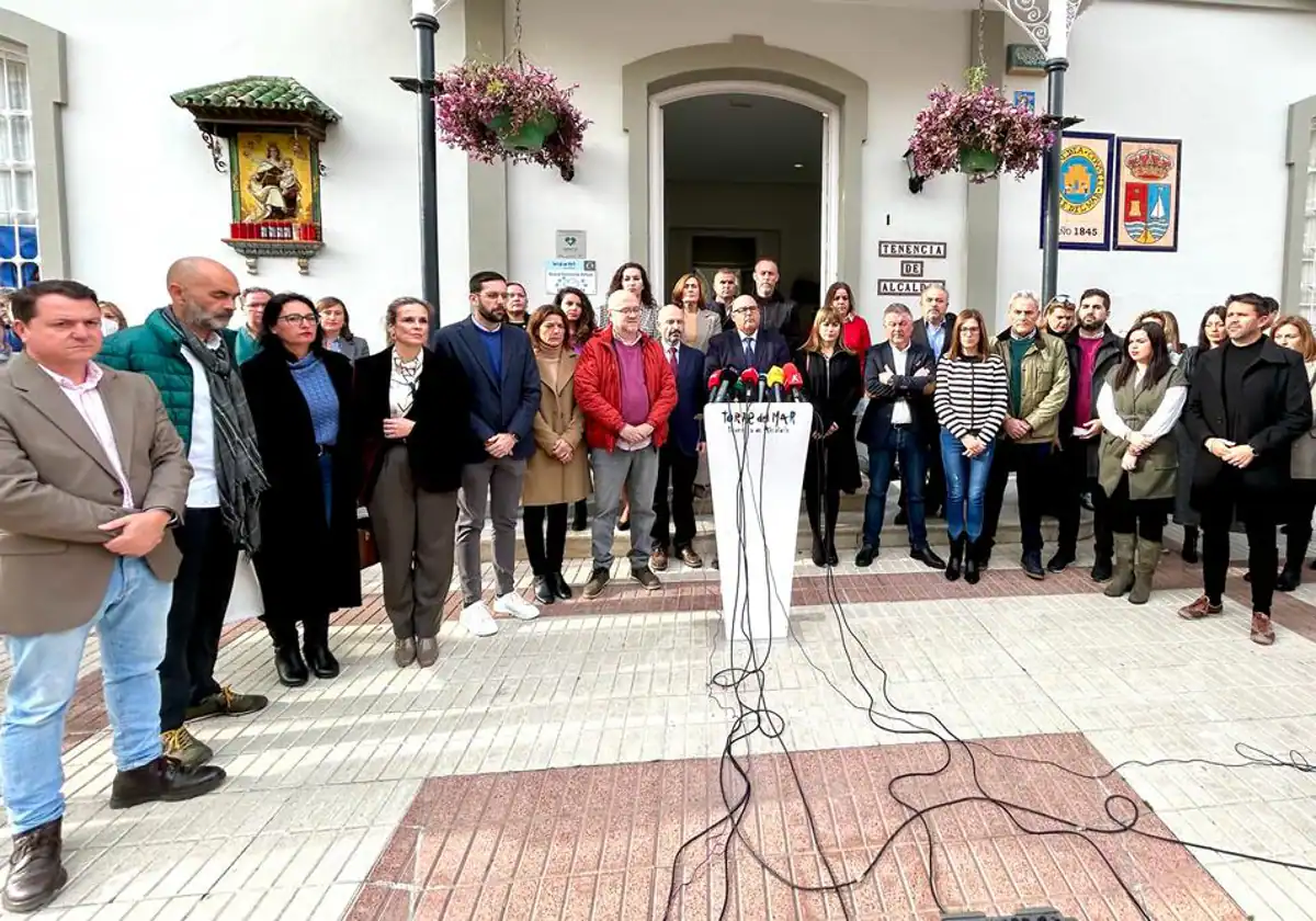 Condena unánime por el primer crimen machista del año ocurrido en Torre del Mar