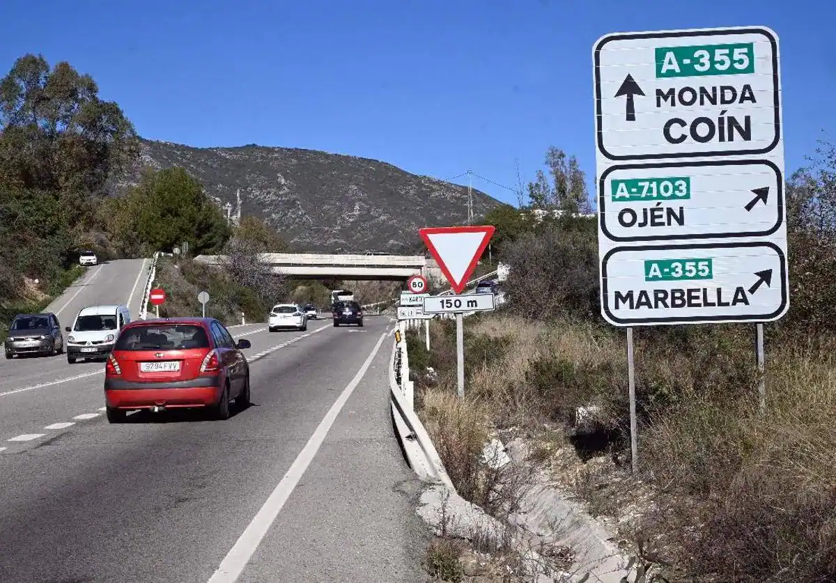 Fallece un motorista en un accidente de tráfico en Ojén
