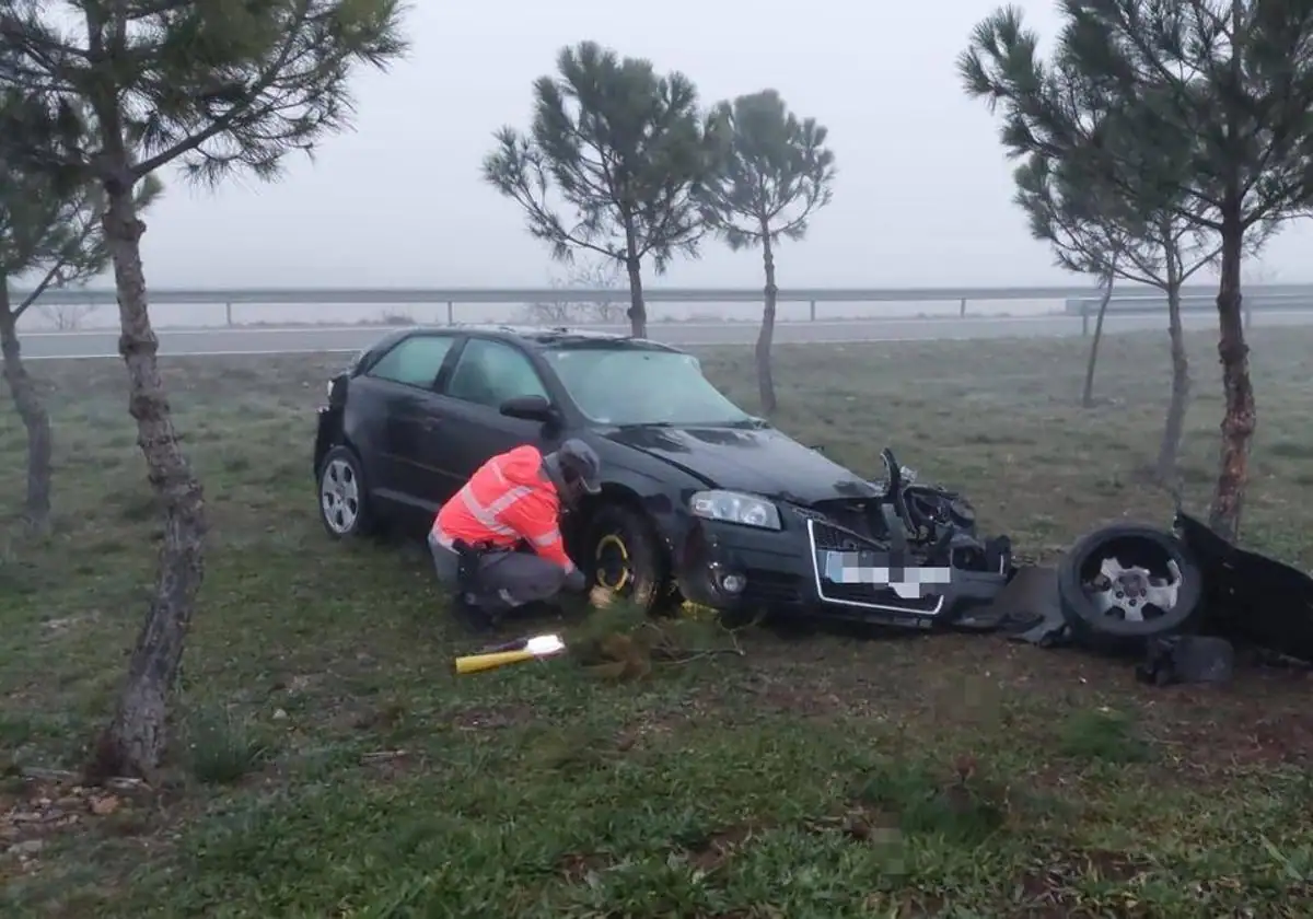 Un vecino de Rincón fallece en la NA-115 en Funes