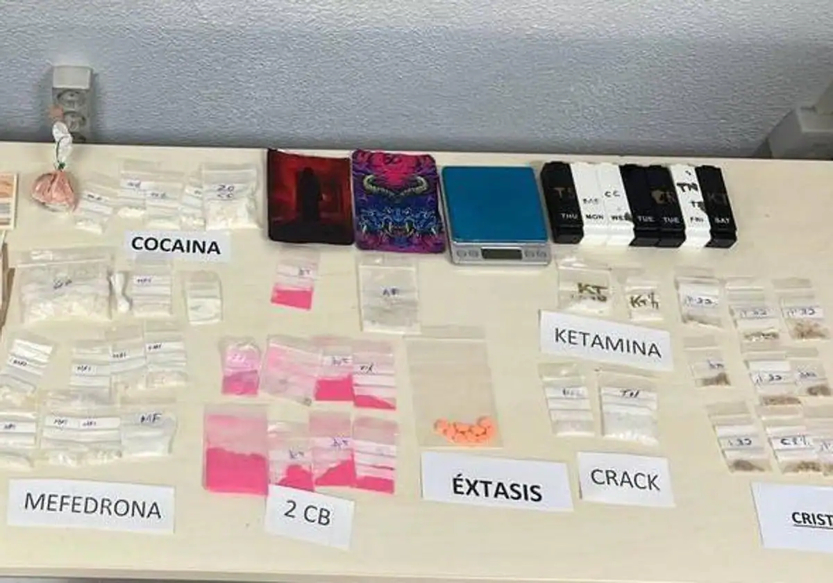 La Policía desmantela un supermercado de droga en pleno centro de Alicante