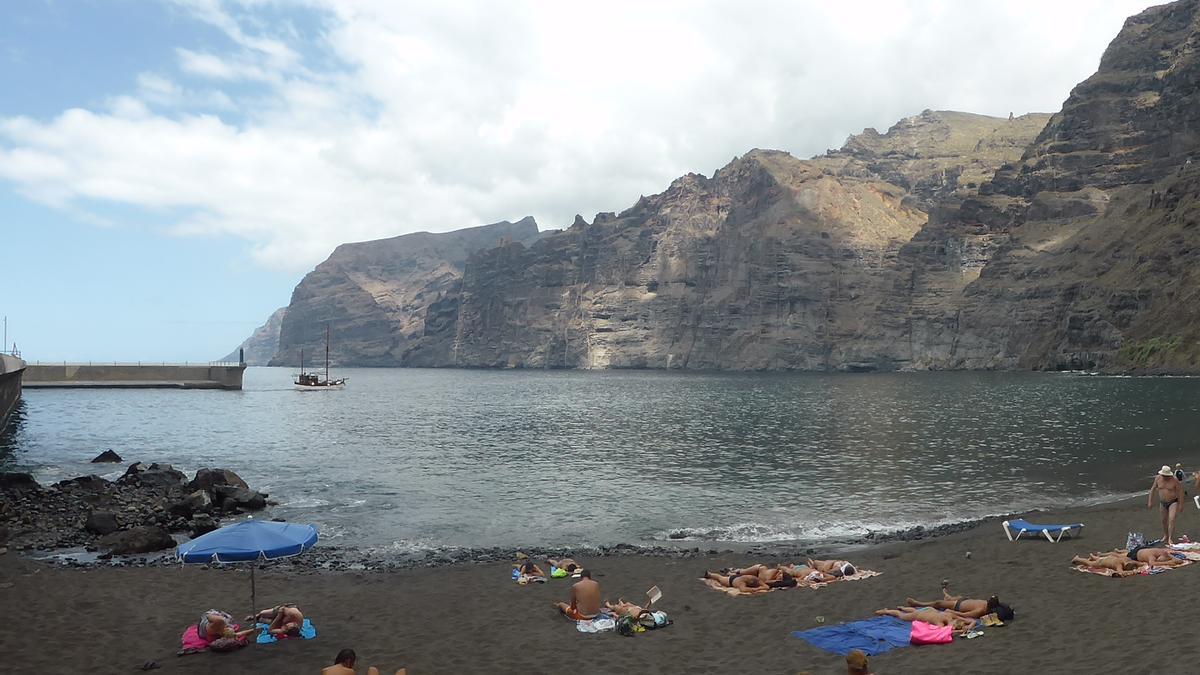 Costa del municipio de Santiago del Teide, en Tenerife.