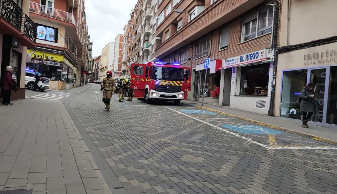 Una cortina de humo hace saltar las alarmas en Zamora capital