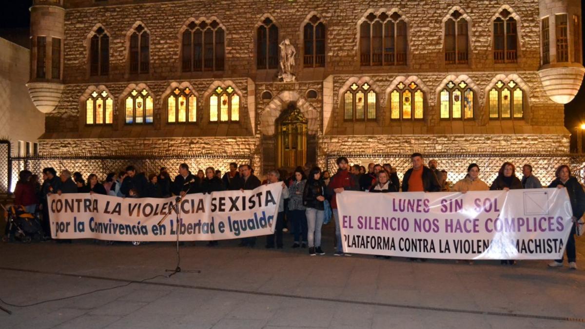 Imagen de archio de un Lunes sin sol en León.
