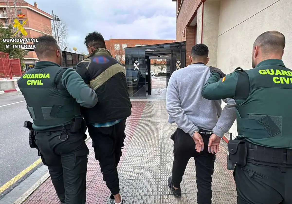 Tres detenidos por robar en 14 coches de Nájera y Tricio