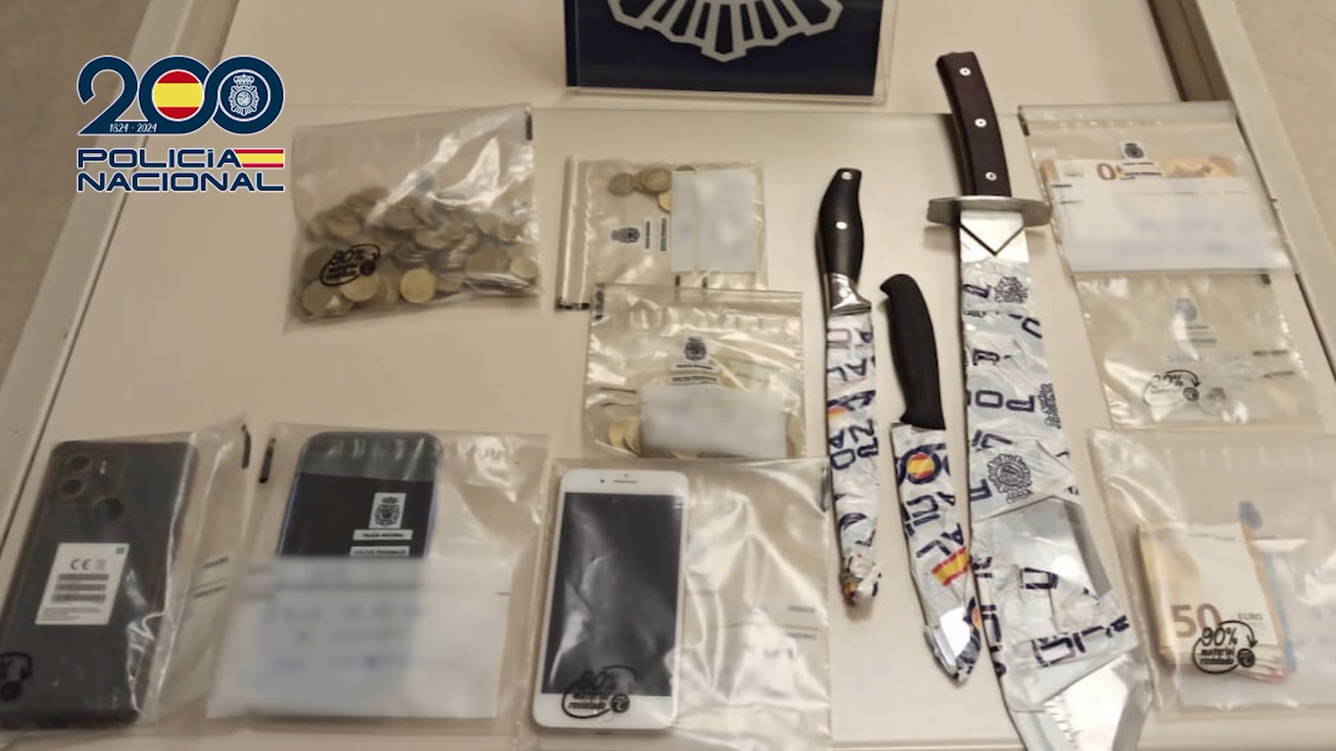 Desarticulados dos narcopisos en Tetuán: seis detenidos y más de 75 kilos de droga incautada