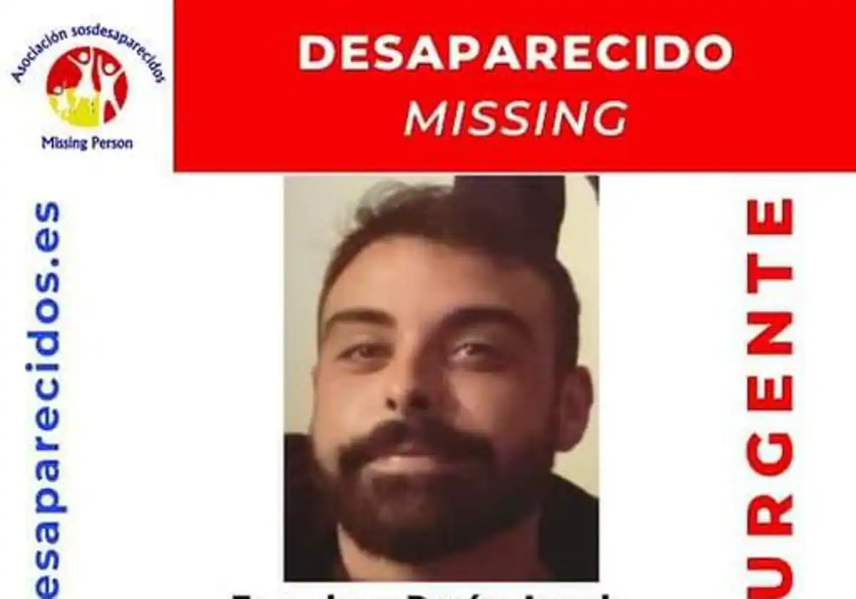 Llamamiento para localizar a un vecino de Alhaurín de la Torre desaparecido