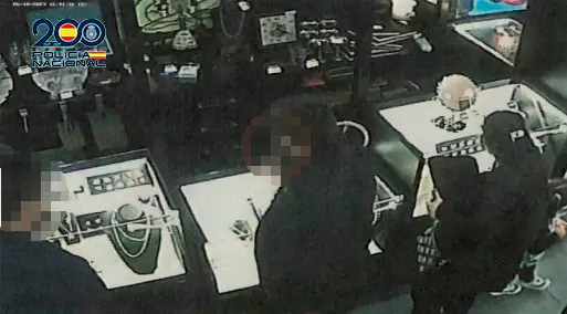 Desmantelan banda criminal: Cuatro arrestados por robo en una tienda de compra-venta líder en Logroño