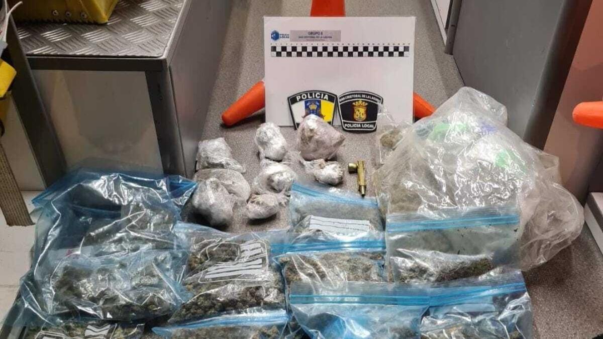 Detenidas dos personas por tráfico de drogas y conducir bajo los efectos de sustancias estupefacientes en La Laguna, Tenerife