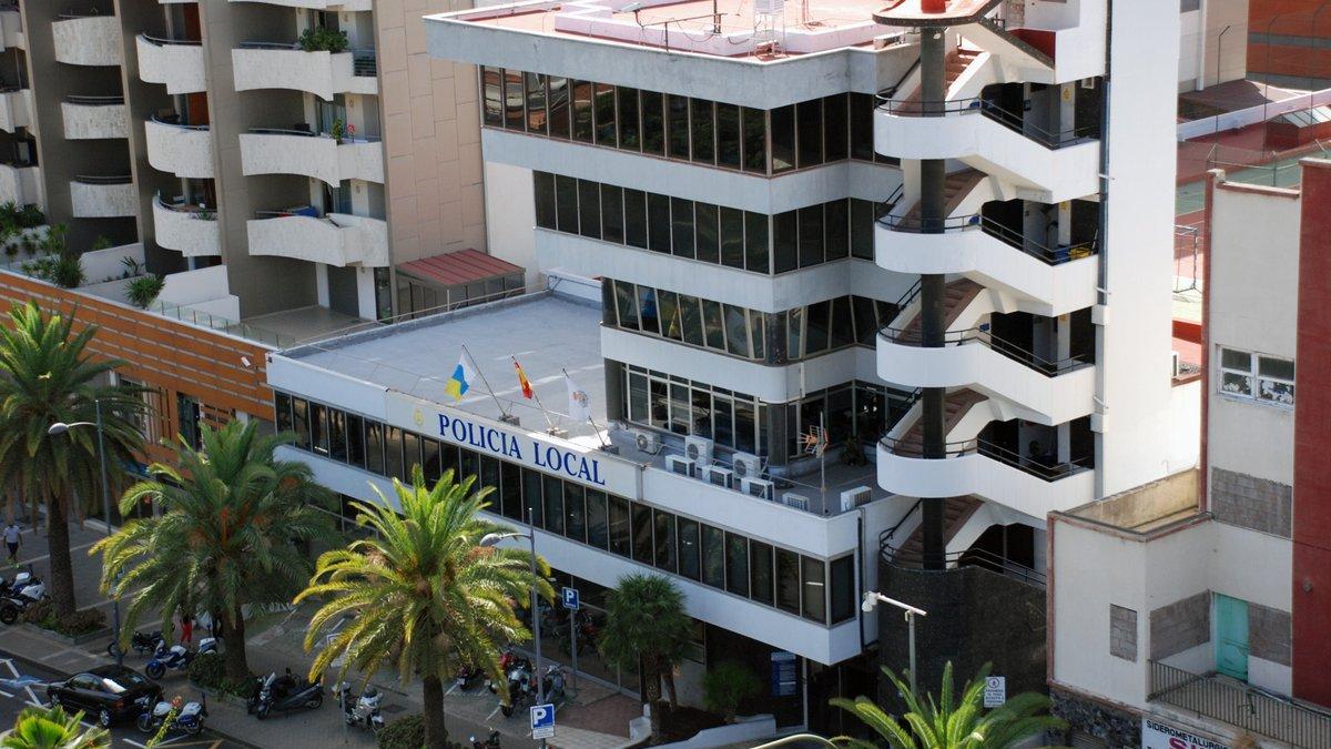 Edificio de la Policía Local de Santa Cruz de Tenerife.