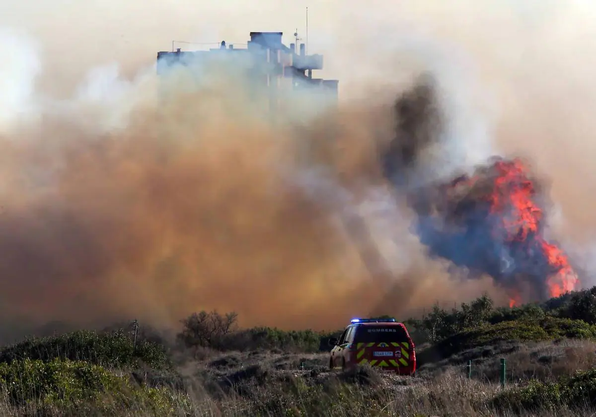 Estabilizado el incendio en El Saler, el más peligroso desde 1986