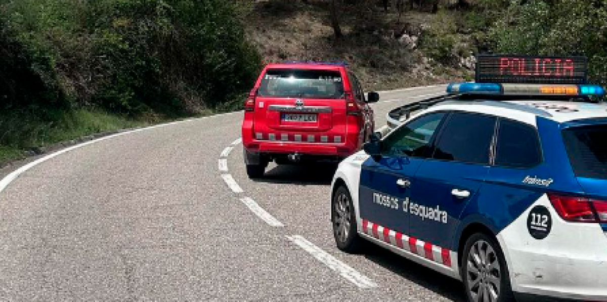 Evacuan en helicóptero a motorista tras accidente en Querol