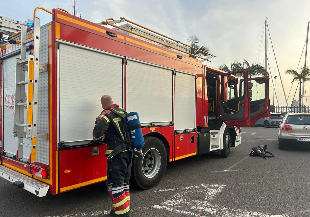 Herido tras explotar una embarcación en Lanzarote