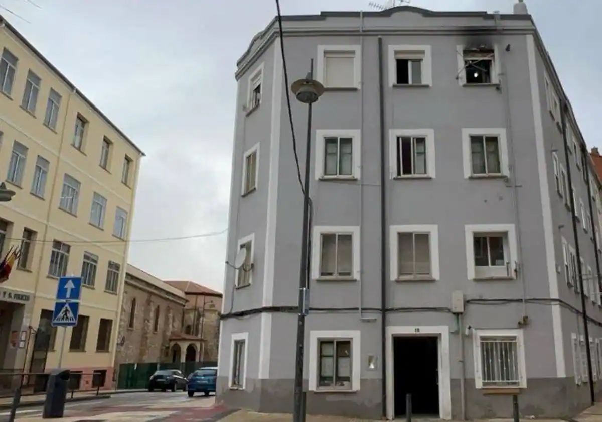Muere el hombre herido grave en el incendio de una vivienda en Burgos