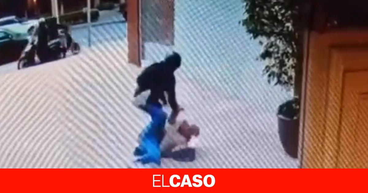Grupo de ladrones en motocicleta asalta a hombre para robarle el reloj en Barcelona