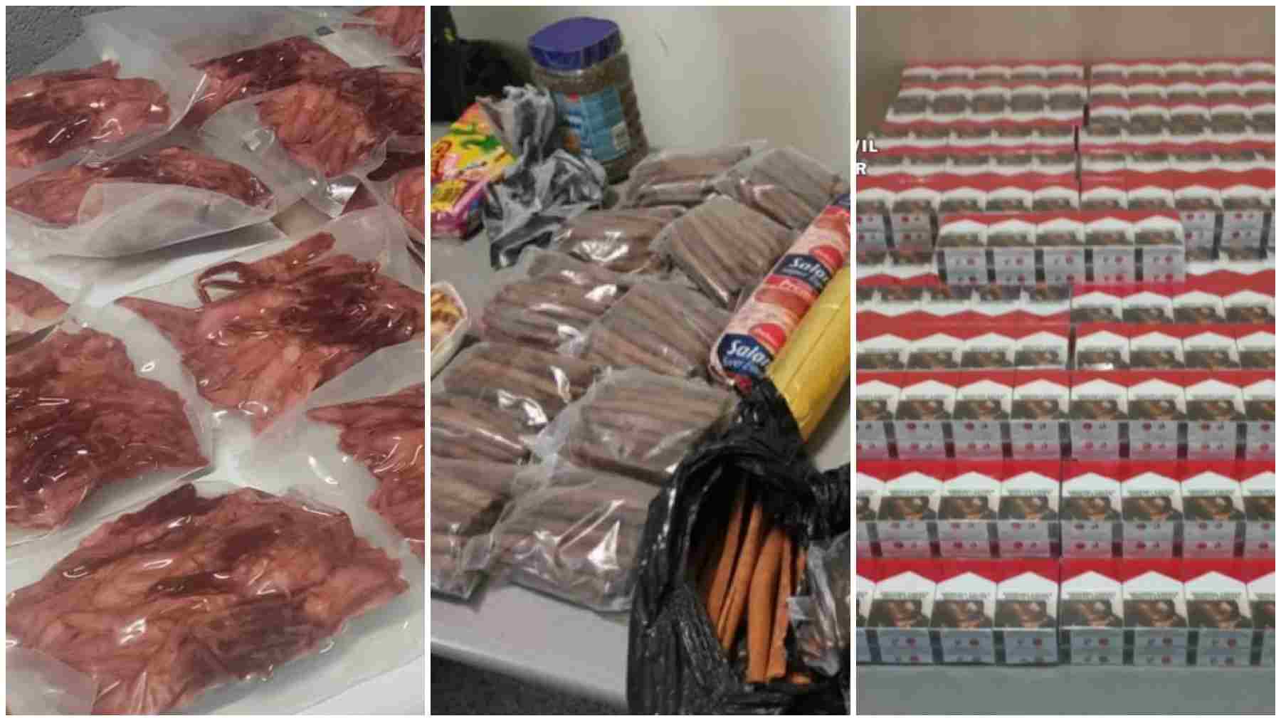 Guardia Civil intercepta más de 800 paquetes de tabaco de contrabando en el Aeropuerto de Noáin
