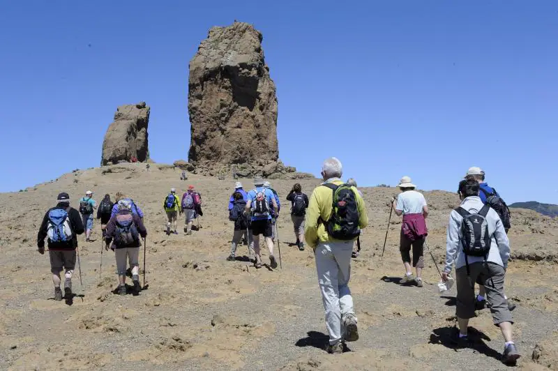 Hombre rescatado en helicóptero tras accidente en el Roque Nublo de Gran Canaria