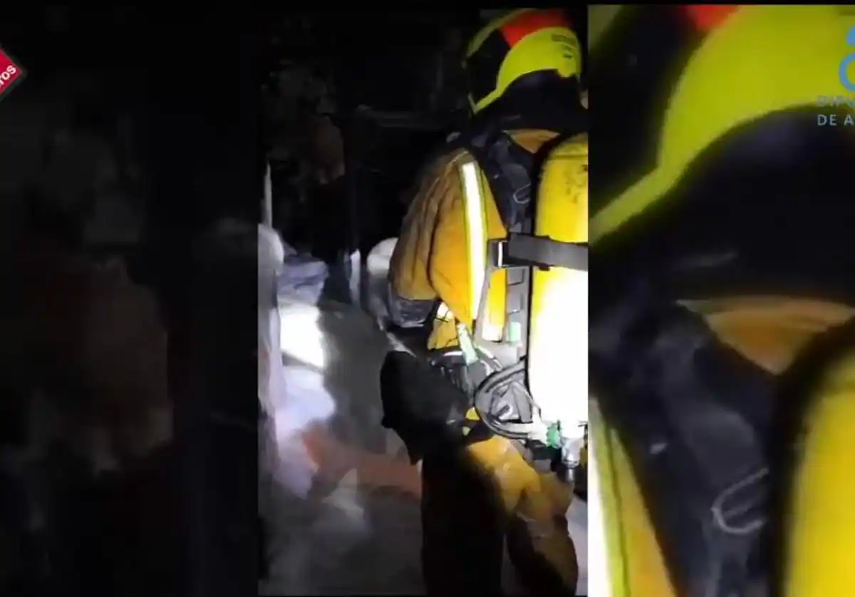 Incendio arrasa vivienda en Torrevieja dejándola totalmente afectada