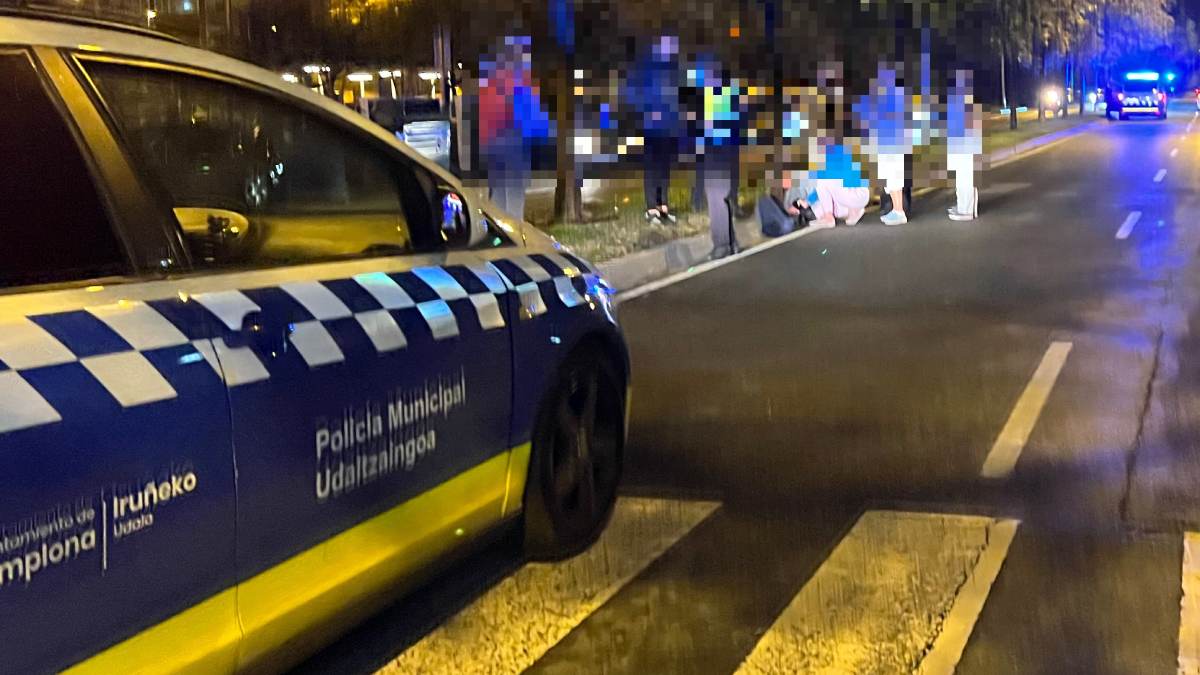 Atropella a un menor en un paso de peatones en Pamplona y se da a la fuga: conducía borracho