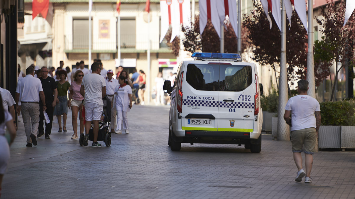 Cazan en un control policial en Navarra a un menor de 14 años conduciendo