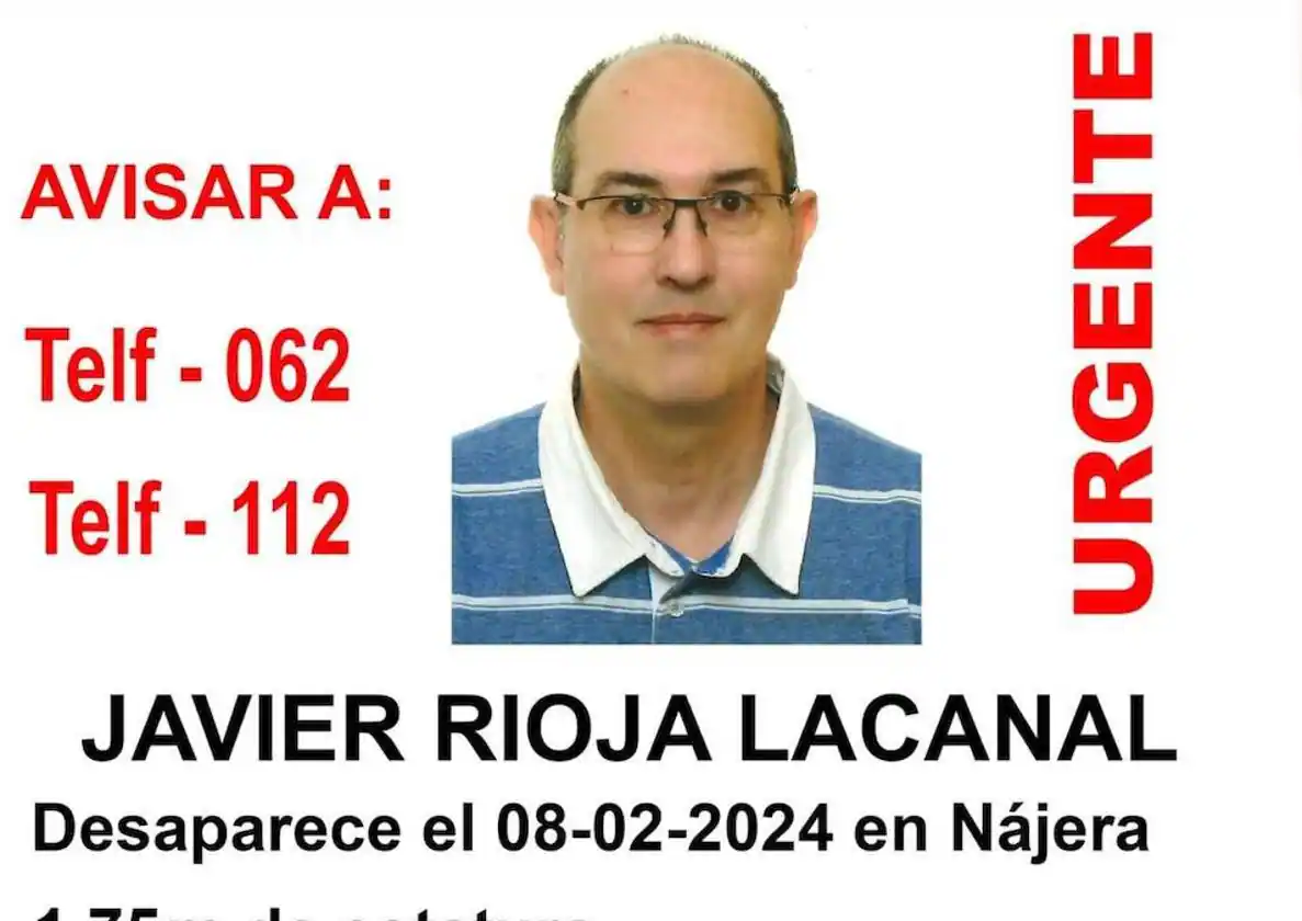 Localizado en Logroño el hombre desaparecido en Nájera