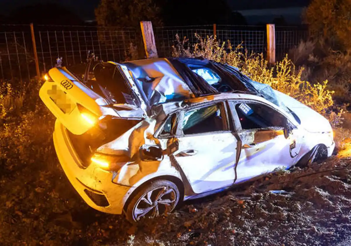 Persona resulta herida en accidente de tráfico en la carretera SA-220 cerca de Ciudad Rodrigo