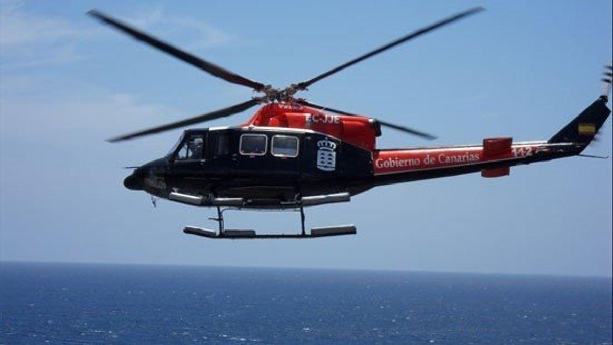 Helicóptero del GES. Imagen de archivo.